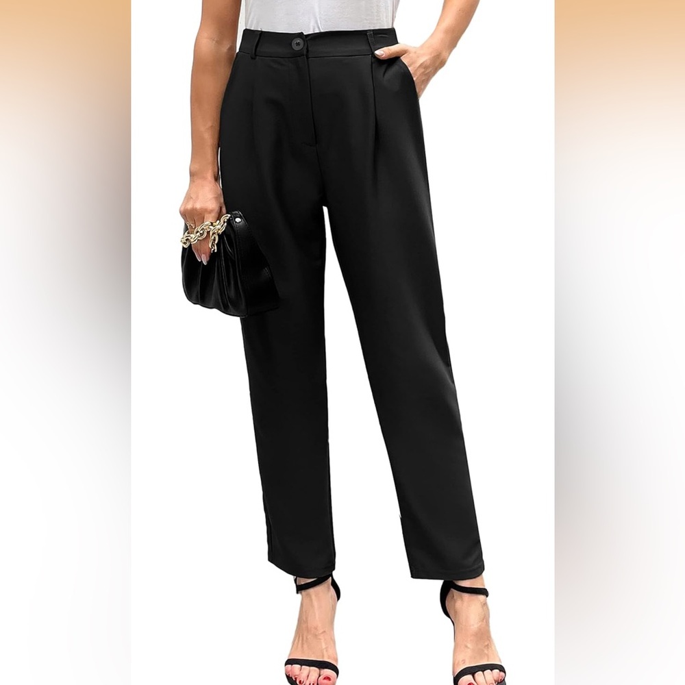 Grace Karin Elegant Black Pants